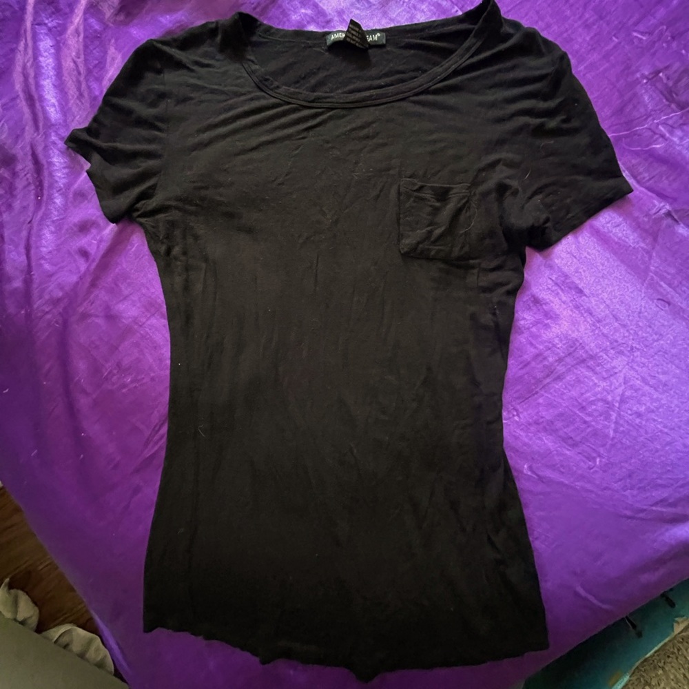 All black shirt
